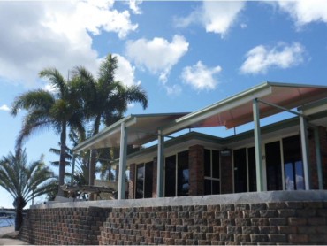 Elevated insulated patio roofs.